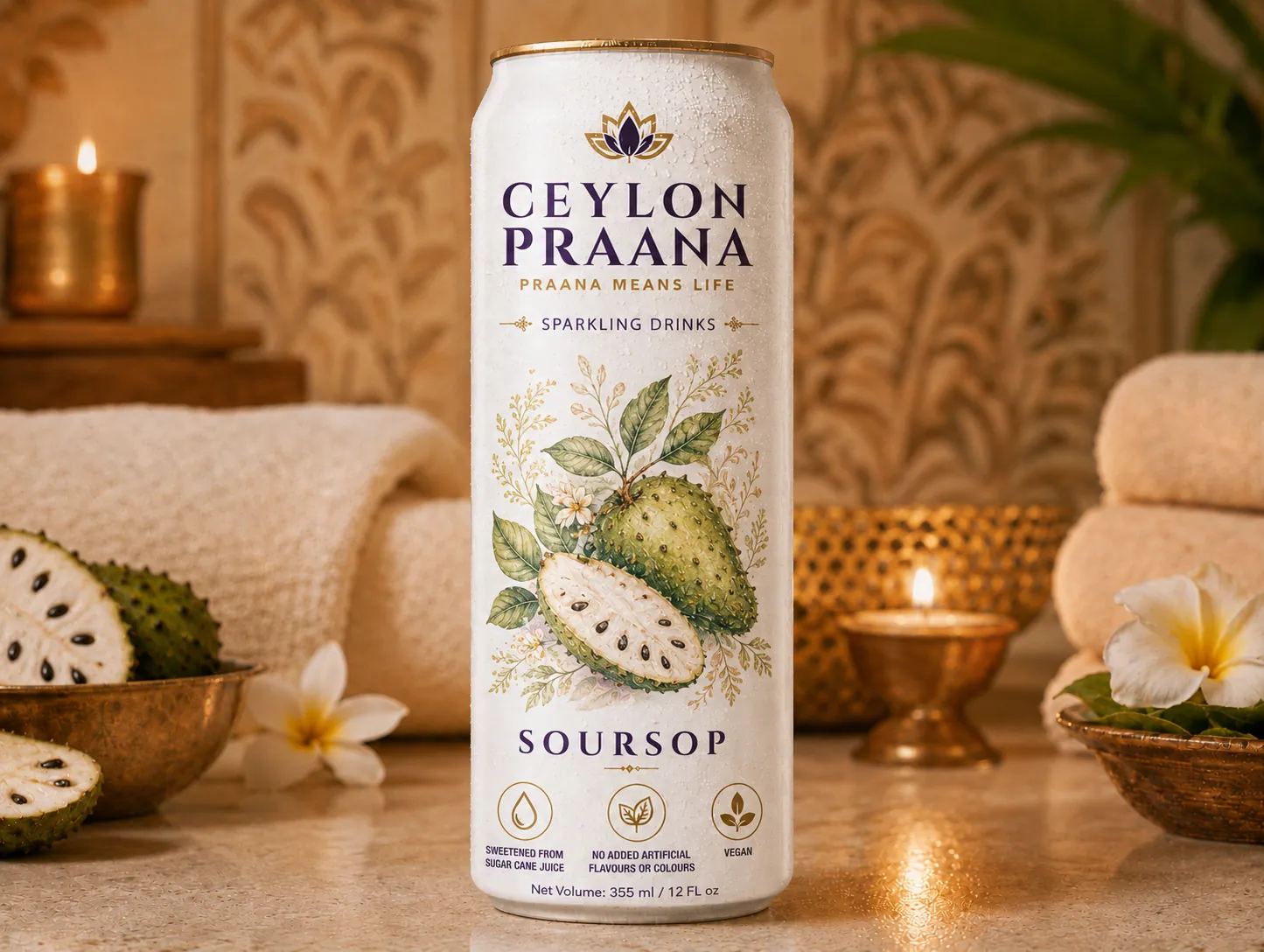 Soursop - Sparkling Drink